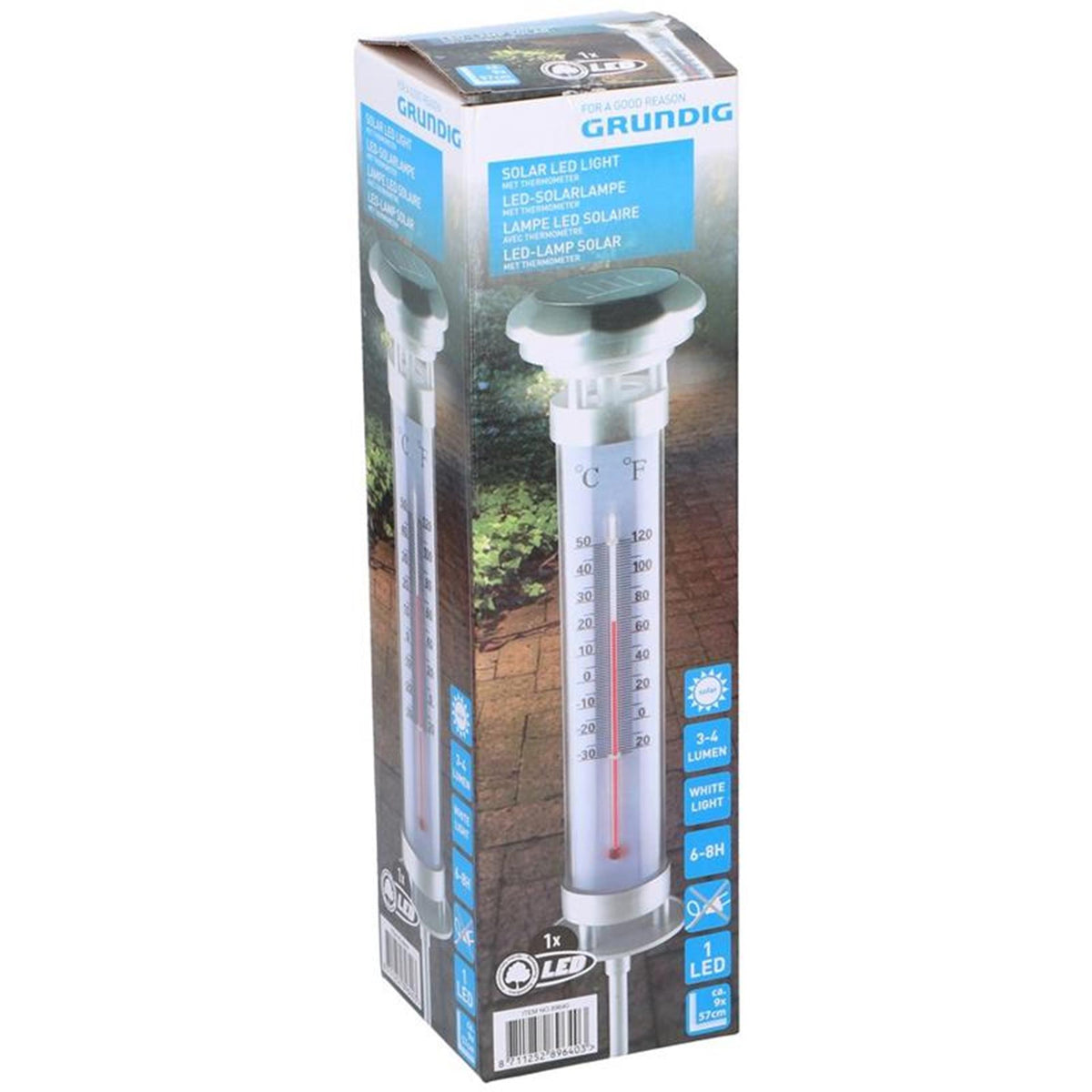 Termometr solarny Grundig 9x57cm