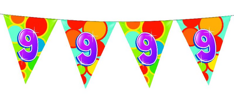 Haza Witbaard Flag Linia 9 lat, 10mtr.