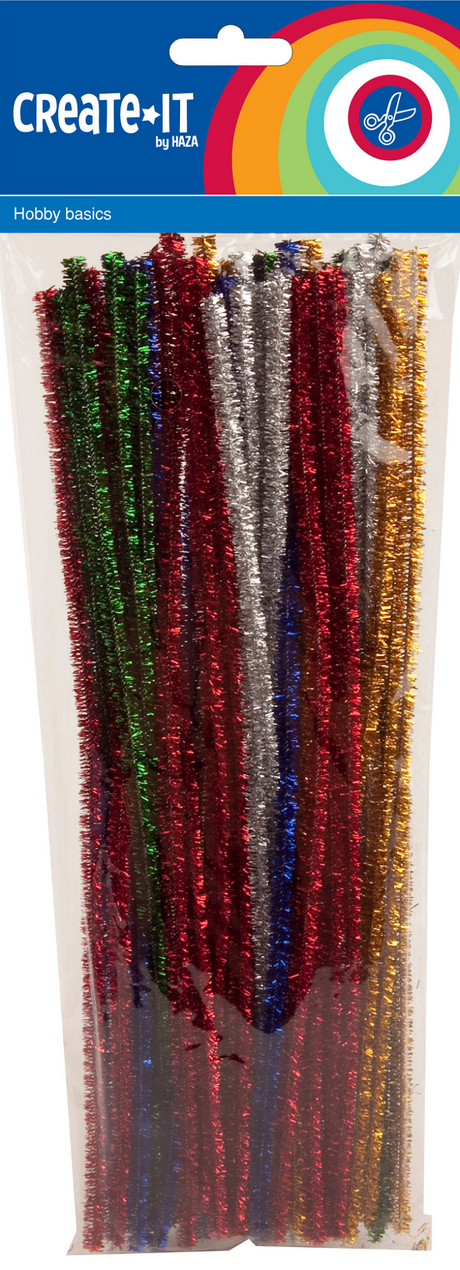 Haza Witbaard Chenille Glitter, 50..