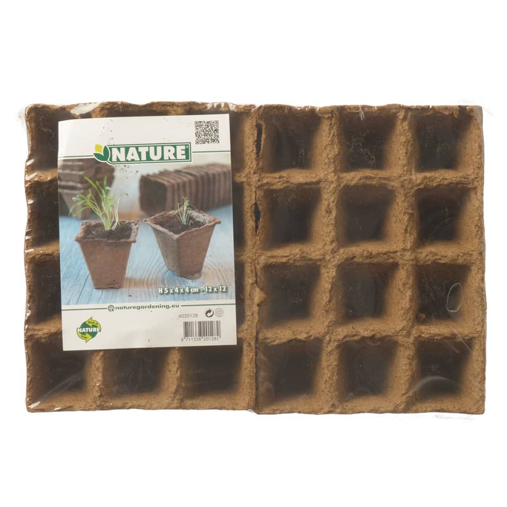 Nature Nature Turf Pots 144 sztuki 4x4x5 cm 6020128