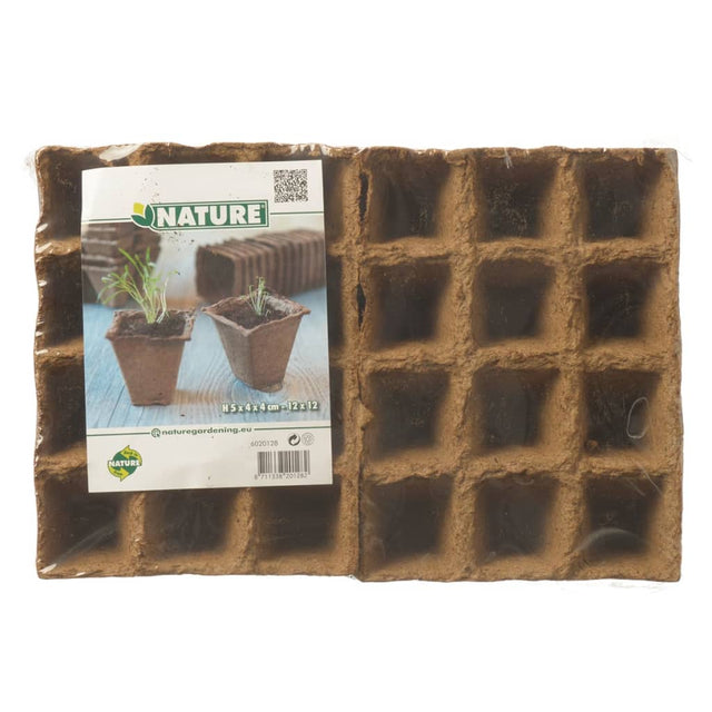 Nature Nature Turf Pots 144 sztuki 4x4x5 cm 6020128