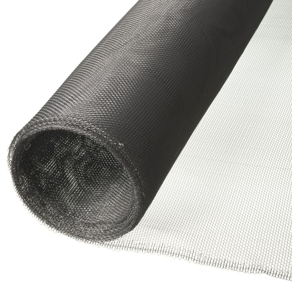 Nature Mosquito net 1x2 m aluminiowy szary