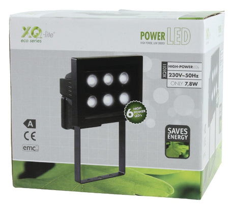 Lampa zewnętrzna LED Ranex xq-1011 czarna aluminiowa (6x).