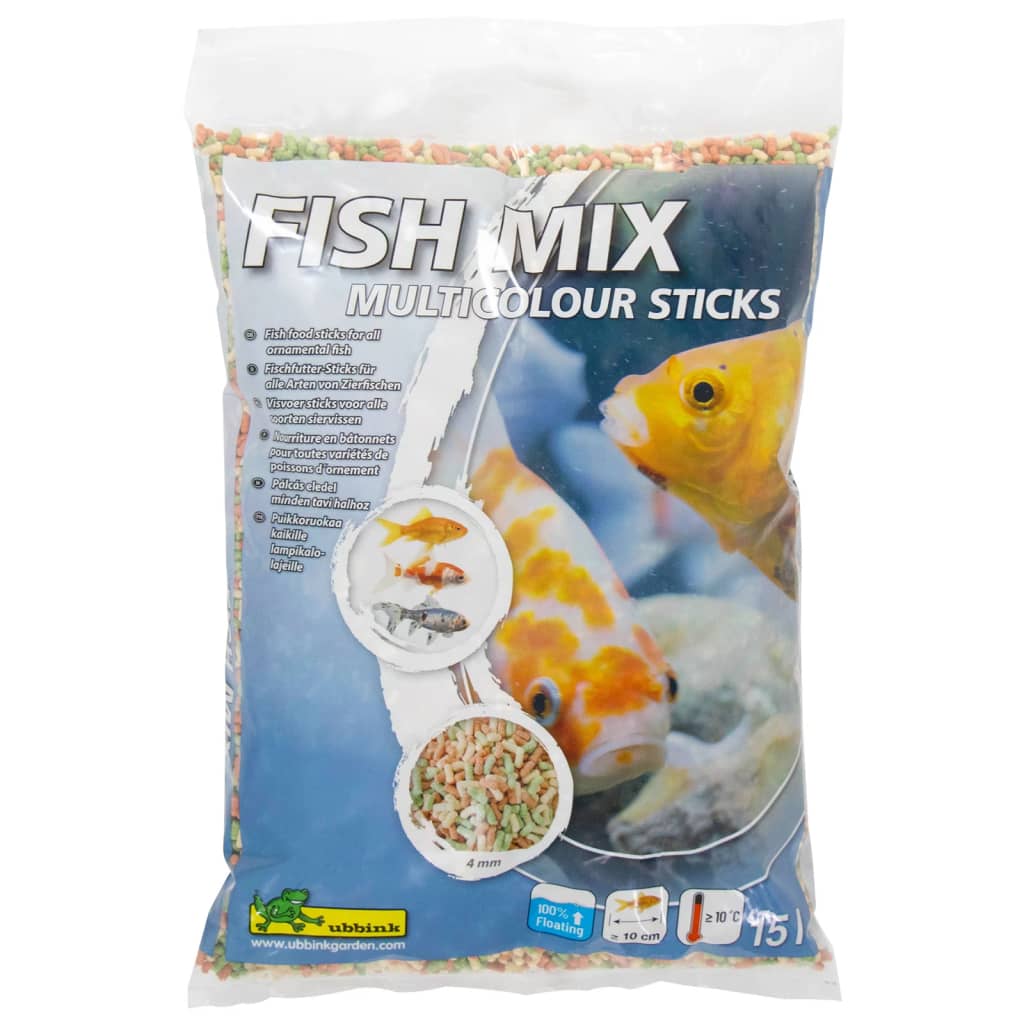 Ubbink Fish Food Fish Mix Multicolour STITHS 4 mm 15 l