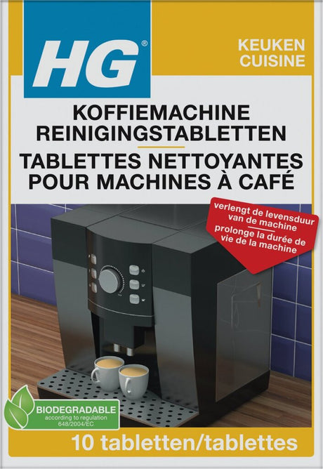 Hg tabletki do czyszczenia ekspresów do kawy
