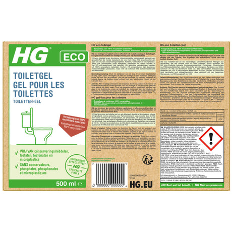 Hg eko żel do toalety butelka 500ml