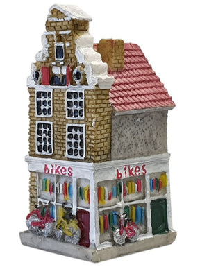 Trójwymiarowe domy elewacyjne: rowery. 5,