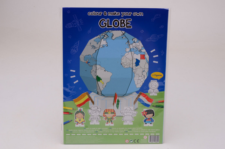 Pokoloruj i stwórz własny globus