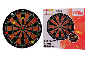Johntoy sports active magnetisch dartbord met 6 darts