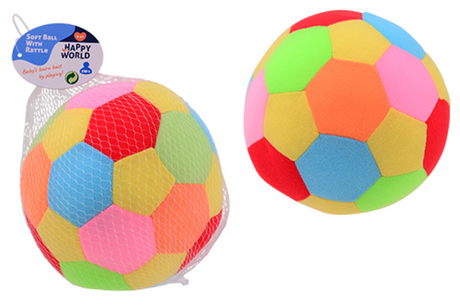 Johntoy Happy World Tabilt Rattle Ball