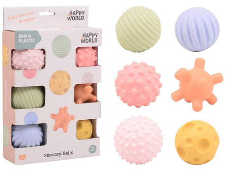 Umiejętności motoryczne i kulki sensoryczne Johntoy (bioplastik)