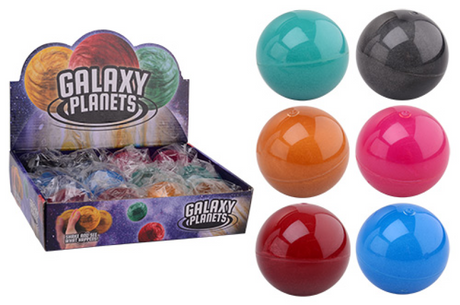 Brokatowa kula Galaxy Johntoy John Toy 65 mm
