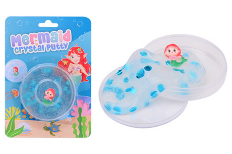 Johntoy Mermaid Crystal Putty z syreną