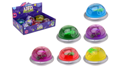 Johntoy John Toy Slime UFO z kosmitami 10x10x6cm
