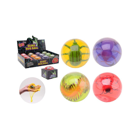 Slime Johntoy z owadem - 6cm