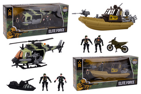 Johntoy army forces speelset in doos groot 2 assorti