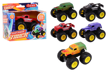 Monster Truck zmieniający kolor Johntoy'a