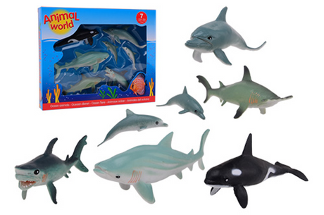 Johntoy Ocean Dieren Prezent, 7st.