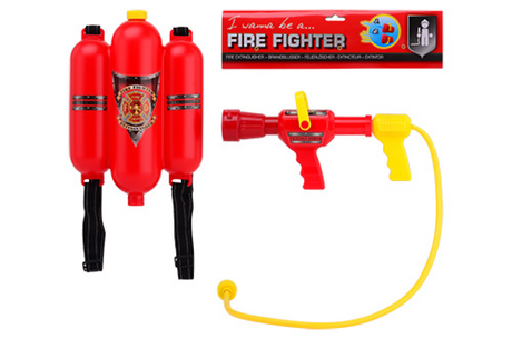 Pistolet wodny Johntoy Fire Department z zbiornikiem