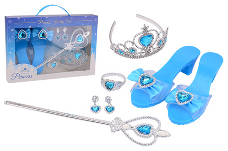 Johntoy Princess Secret Ice Princess - zestaw upominkowy, średni rozmiar