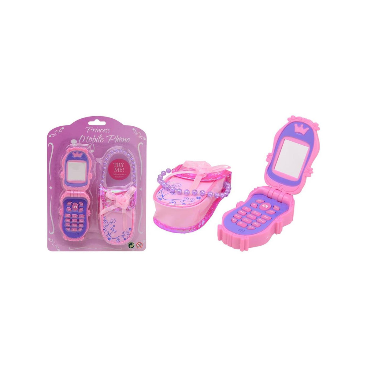 Telefon komórkowy Johntoy Princess z torbą