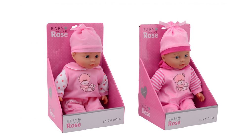 Lalka Baby Rose 30 cm. 2 różne