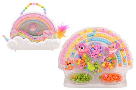 Johntoy Twinkle Pets – zestaw koralików Unicloud. 3+