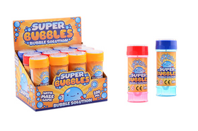 Johntoy bellenblaas met spel 200ml 3 assorti