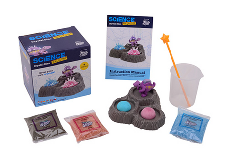 Zestaw kryształów dinozaurów firmy Johntoy John Toy Science Explorer