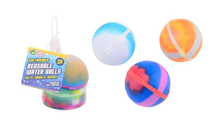 Magnetyczne kule wodne wielokrotnego użytku Johntoy Aquafun, 3 szt.