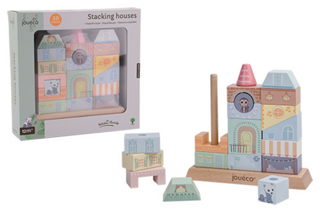Joueco jouéco® - the wildies family stapelhuisjes