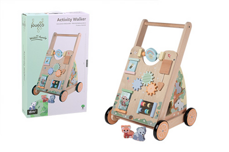 Joueco The Wildies Houten Activing Baby Walker
