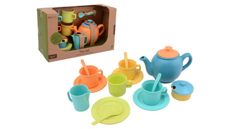 Zestaw do herbaty z bioplastiku. 17 sztuk. 100%