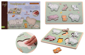 Puzzle miękkie pudełka Johntoy Mike Molly. 2+