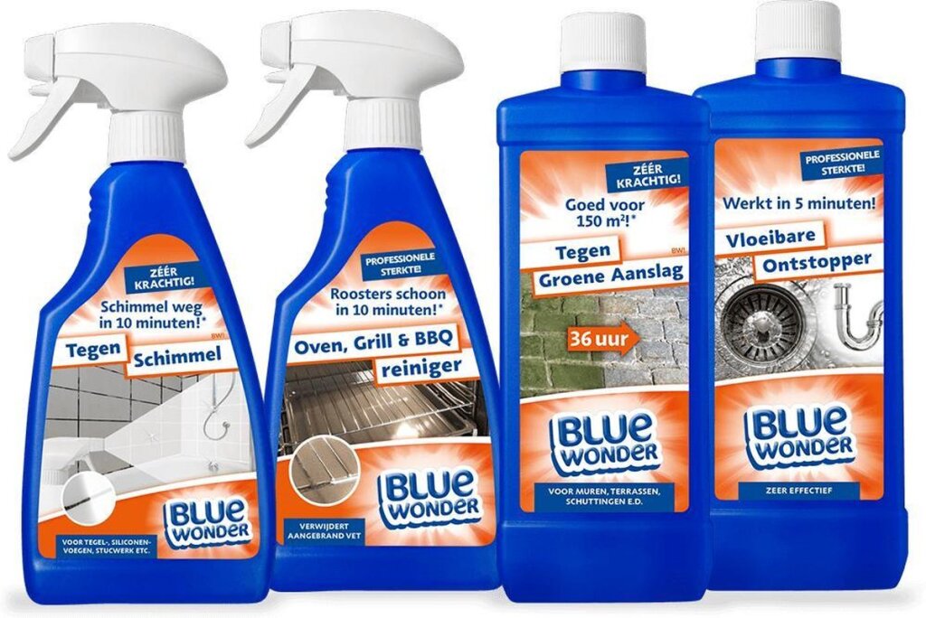 Blue Wonder spray do czyszczenia grilla i grilla w piekarniku