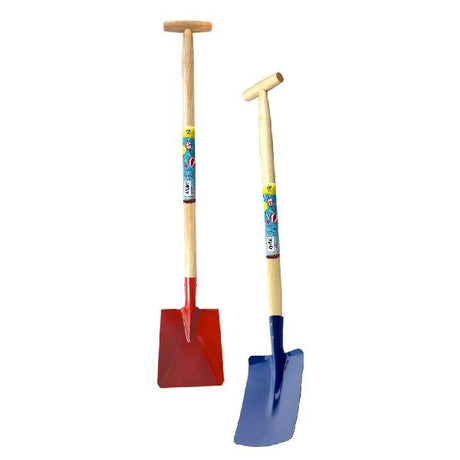 Podstawowe duże łopaty z drewna i metalu 89cm
