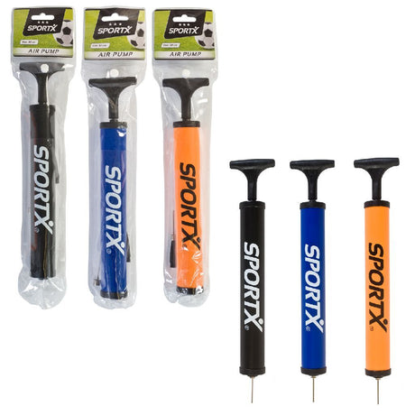 Pompka do piłek Sportx z adapterem i metalową igłą 30 cm