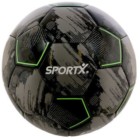 Sportx piłkarski szary czarny 330-350gr