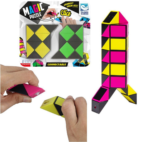 Gry klaunów Klaun magiczne puzzle z możliwością podłączenia 2x12