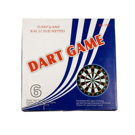 Podstawowa tarcza do darta 37,5 cm z 6 rzutkami