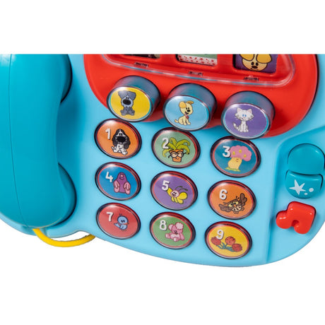 Zabawki Rubo Telefon Woezel i Pip z dźwiękiem