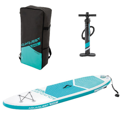 Deska sup Intex 68241np aquaquest 240 244x76x13 cm biały jasnoniebieski