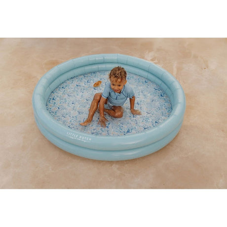 Basen Little Dutch Ocean Dreams niebieski, 150cm