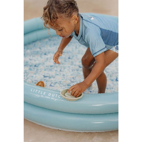 Basen Little Dutch Ocean Dreams niebieski, 150cm