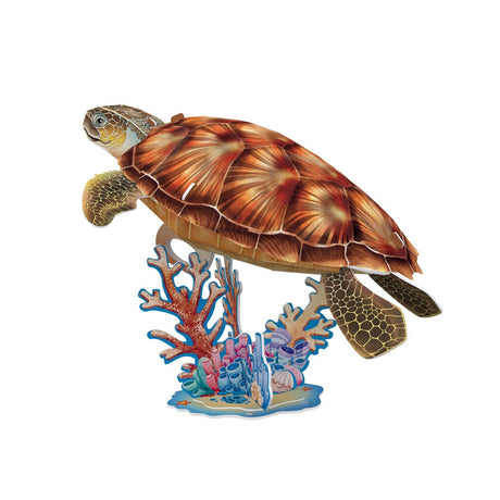 Puzzle sześcienne National Geographic 3D z żółwiem morskim 31 elementów