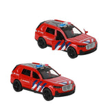 112 Pull-Back Fire Brigade SUV 1:36 + Światło i dźwięk