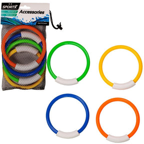 Pierścienie nurkowe Sportx 4 sztuki