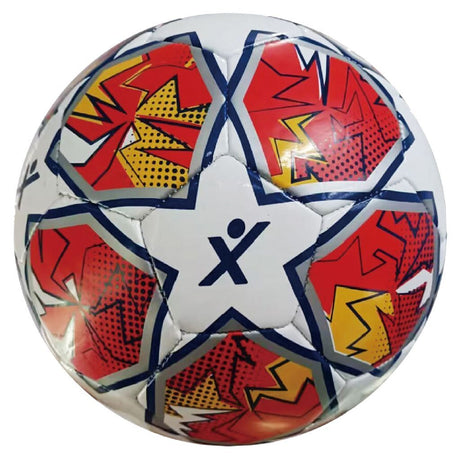Mistrz piłki nożnej Sportx czerwono-żółty 330-350gr, 21cm