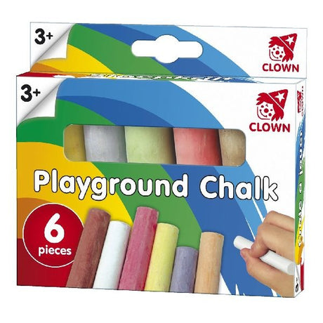 Kreda chodnikowa Clown 6 sztuk