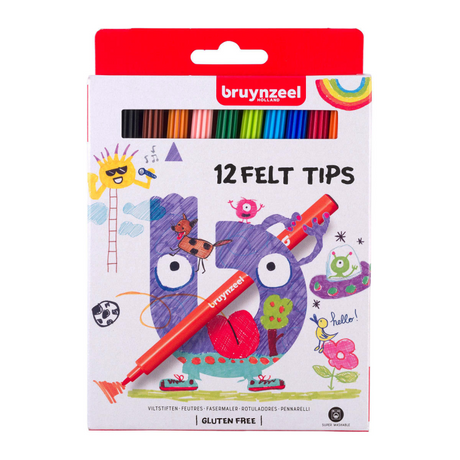 Bruynzeel 12 pisaków w etui